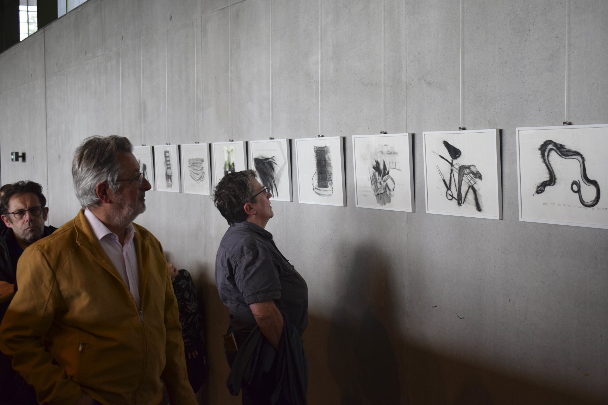 Vue de l'exposition Dialogues Contemporains